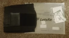 Letsfit LF-IA01-S-BK Adjustable Waist Trainer Black Back Support Belt Medium 