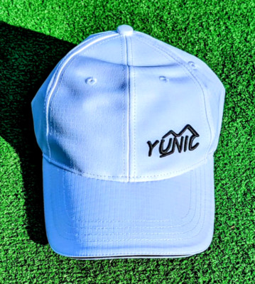 Yunic Funny/Humor Brim White Golf Sports Adjustable One-Size Hat/Cap New