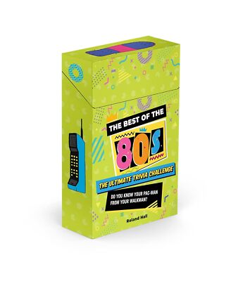 The Best of the 80s: The Ultimate Trivia Challenge - 60 Cards  NEW + *FREE P&P*