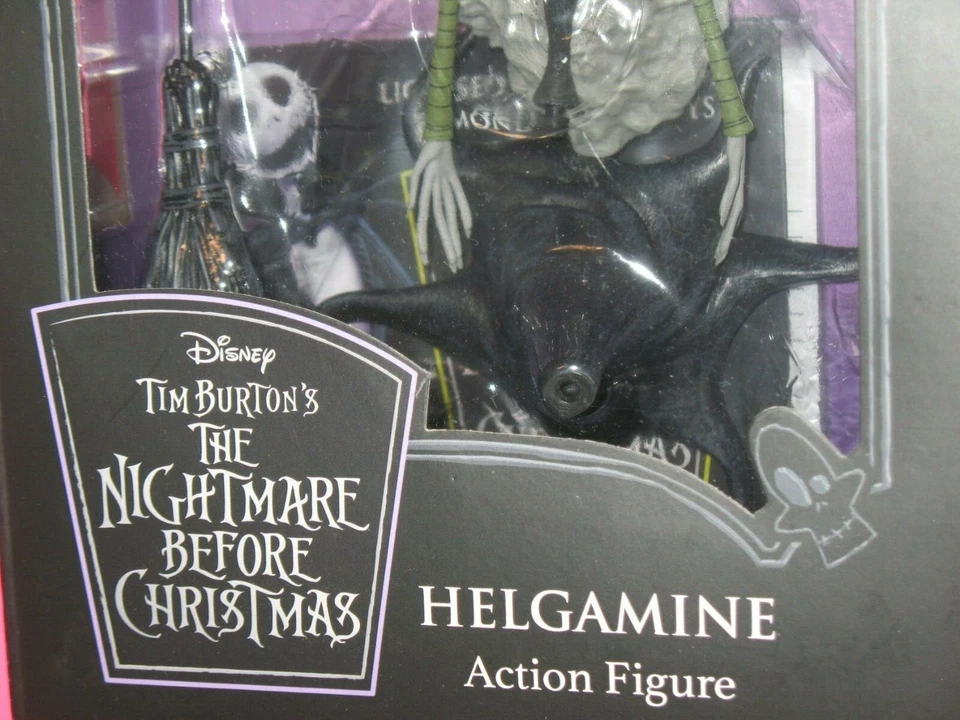 Экшн-фигурка Nightmare Before Christmas Helgamine Diamond Select — СОВЕРШЕННО НОВАЯ! - Изображение 3 из 3
