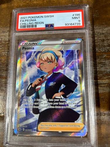 Peonia graded PSA 9 for sale on eBay