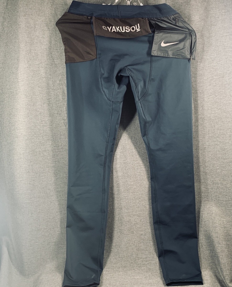 GYAKUSOU 15SS Dri-fit レーサーズシングレット-Navy/M Men's Nike x Gyakusou Crossover Utility Elastic Stripe