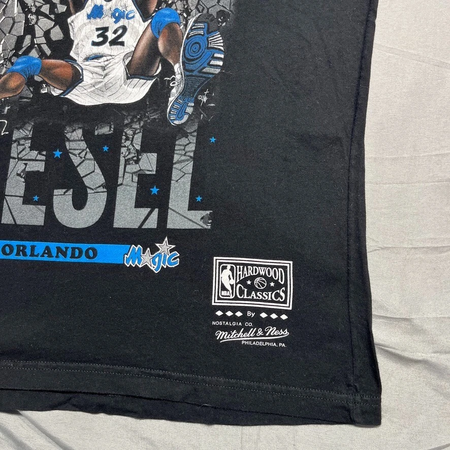 Shaquille O'Neal Shaq Orlando Magic Vintage T Shirt Mitchell & Ness Mens Medium - Image 2 of 4