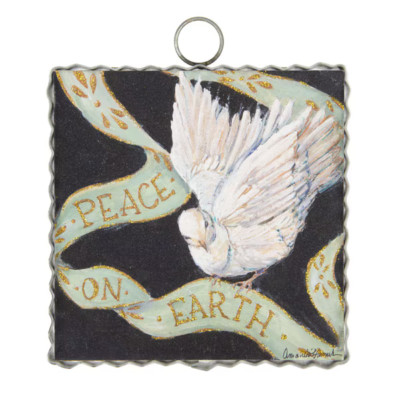 Mini Peace on Earth Dove Print  /The Round Top Collection