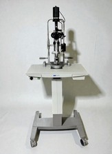 Used Slit Lamp Haag Streit BM 900 W/Haag Streit 900 Tonometer & Rolling Table