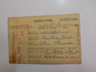 WW2 Document 1941 Killed In Action Marine Pilot MIA Operator WWII Houston Texas