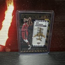 2021-22 Panini NBA Hoops ZION WILIIAMSON Frequent Flyers GOLD HOLO #1 Pelicans