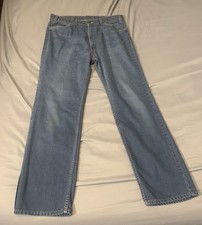 Vintage Levis Jeans Men 36x30 Blue 80s 90s Orange Tab Made USA Poly Tag36x32 