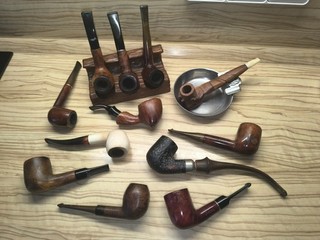 Tabakpfeifen Konvolut Beraucht 11 Stk.