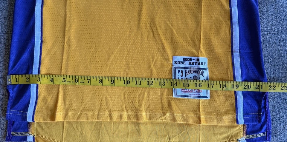 NWT Authentic Kobe Bryant Mitchell & Ness 08 09 Finals Lakers Jersey Size XXL  - Image 3 of 4