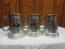 3 Hamms Aluminum Mugs Hamms Brewing Co Hamms Beer