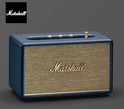 Marshall Acton III Bluetooth Home Speaker - Midnight Blue