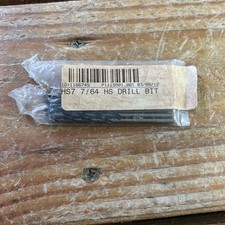 HS7 7/64 HS DRILL BIT 7pcs Brand New Open Box