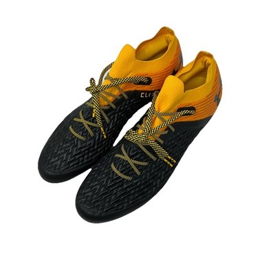 Under Armour Clone Blur MC Football Cleats - Black/Orange - 3023189-700 - Sz: 14