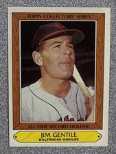 1985 Topps Woolworth's All-Time Record Holders - Jim Gentile #15