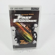The Fast and the Furious UMD - PSP Vin Diesel - Complete CIB Tested