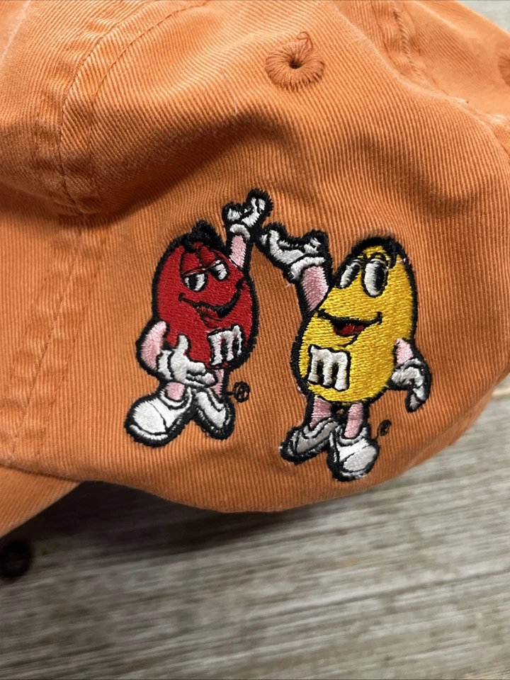 Sombrero Patrocinador Golf Dope Open Gato Naranja Raro Correa Trasera Foto 3 de 4