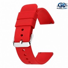Silicone Watch Strap Band 10-24mm Quick Release Waterproof Smartwatch Bracelet Silicone Watch Strap Band 10-24mm Quick Release Waterproof Smartwatch Bracelet
