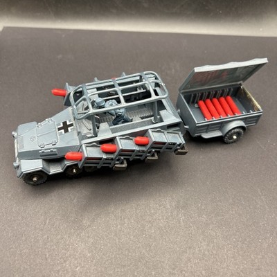 Corgi German Hanomag SdKfz 251/1 Semi Track Rocket Launcher, Trailer & 11 Rocket