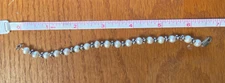 Handmade Pearl and Silver Bracelet - Unsure if Freshwater Pearls or Not