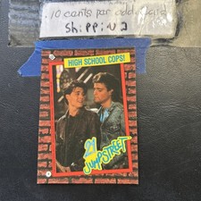 11d 21 Jump Street Sticker 1987 Topps #8 Johnny Depp Tom Hanson