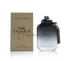 Coach New York 3 oz / 90 ML Eau de Toilette Spray For Men Brown Box 