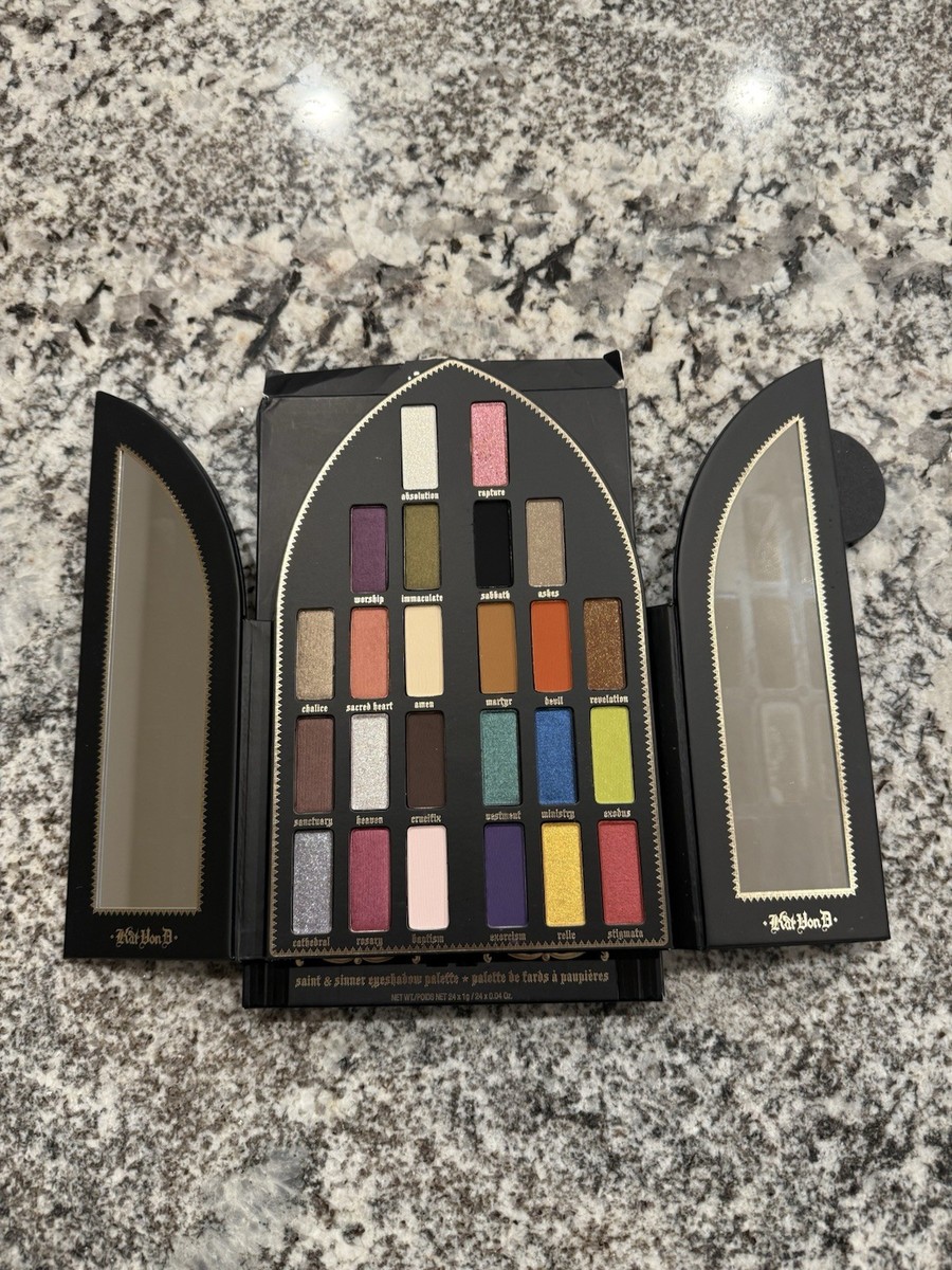 Kvd Saint Sinner Palette Kat Von Saint Kat Von D Saints And