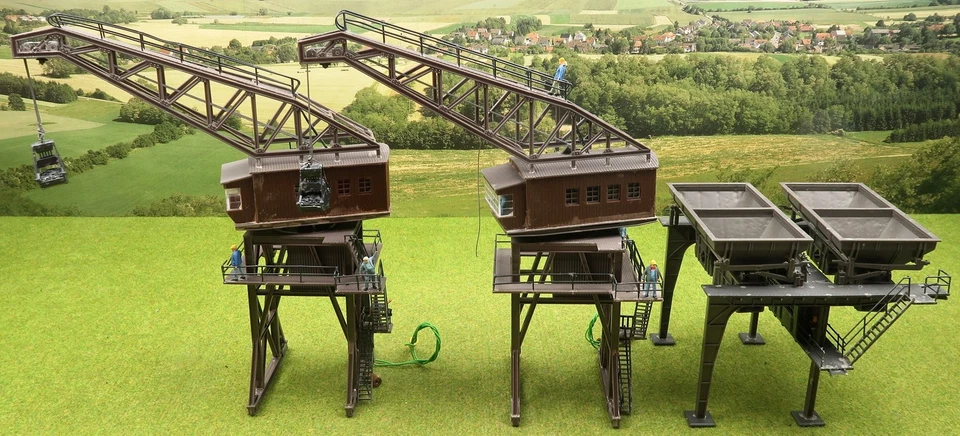 Faller H0 1:87 KONVOLUT 120148 (B-148) + 120162 (B-162) Großbekohlungsanlage - Bild 3 von 4