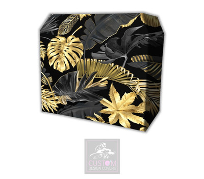 Blattgold Lycra DJ Booth Cover