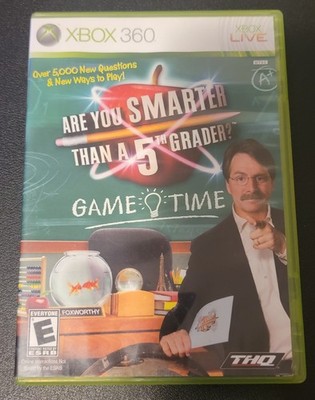 Are You Smarter Than a 5th Grader: Game Time Xbox 360, 2009, Complete Edition