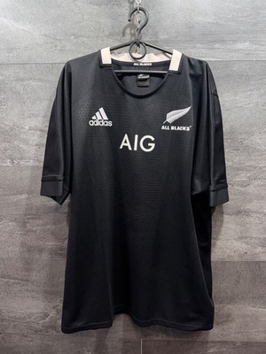All Blacks Neuseeland 2018 2019 Rugby Heimtrikot Trikot Adidas Herren Größe 3XL