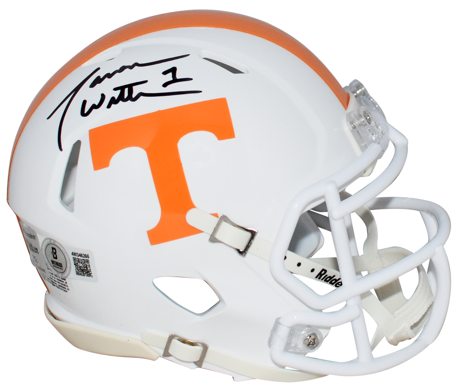 Jason Witten Autographed Signed Tennessee Volunteers SPEED MINI HELMET BECKETT 
