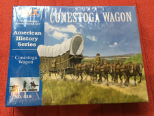 1:72 IMEX 518 American History Series CONESTOGA WAGON carro pianale carrozza trainata da cavalli