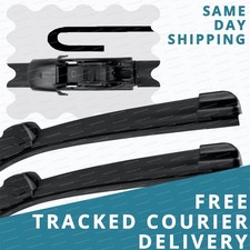 For Lexus LC 2018-2024 Front Windscreen 26" 18" Flat Aero Wiper Blades Set