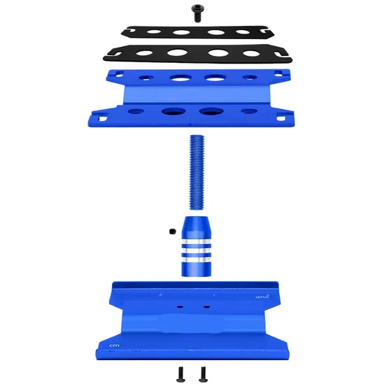 RC Auto Reparaturständer Montageplattform Aluminium RC Auto 1/10 1/12 1/14 1/16 - Bild 2 von 4