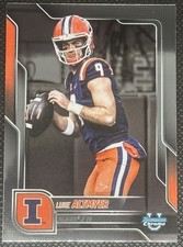 Luke Altmyer 2025 Bowman University Chrome #17 Illinois