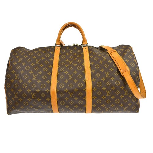 BUYIT02 LOUIS VUITTON MONOGRAM KEEPALL BANDOULIERE 60 BAG M41412 VI0990 YQ07365
