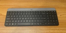 Logitech K470 Slim Wireless Keyboard - Black/Gray No USB Receiver