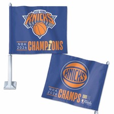 2025 2026 NBA Finals Champions New York Knicks Car Flag