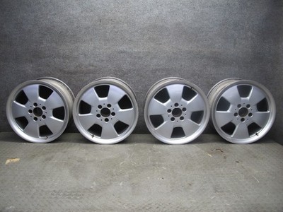 94-02 MERCEDES R129 SL SET OF 4 ALLOY R17'' WHEEL RIM 17x8.25 ET34 1294011202 OEM