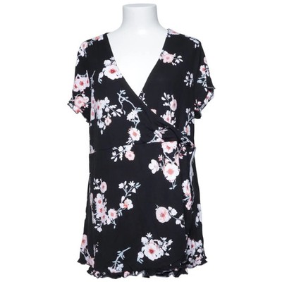 Torrid, Top, Größe: S, Schwarz/Mehrfarbig, Blumen, Damen #X4s