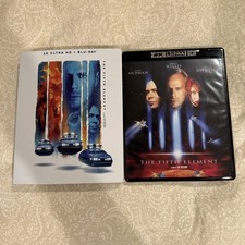 THE FIFTH ELEMENT U.S. Release 4K Ultra HD Blu-ray W/ SLIPCOVER DOLBYVISION