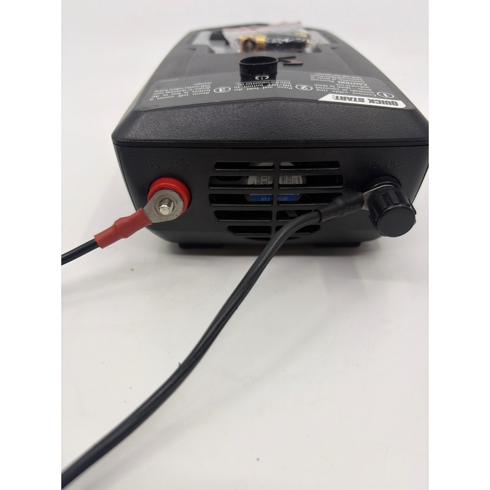 Schumacher XI75DU 750W Power Inverter 12V DC to 120V AC Dual Outlets ...