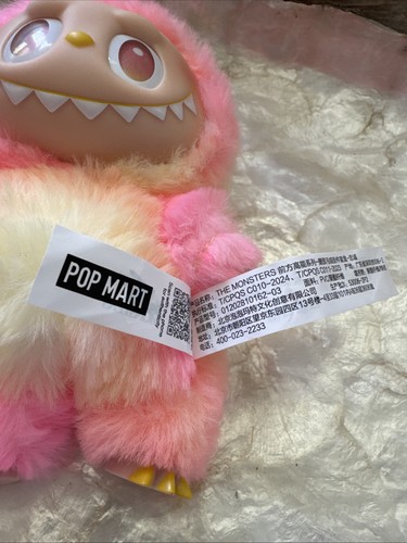 ORIGINALE POP MART LABUBU MONSTER DOLL BIG INTO ENERGY AUTENTICA FEDELTÀ NUOVA - Foto 7 di 12