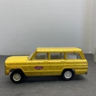 1960’s Tonka Jeep Wagoneer  For Restoration Or Parts Or Repair  YELLOW (pd)