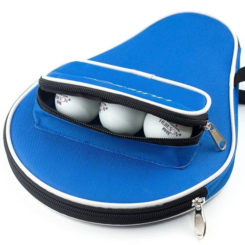 Table Tennis Racket Bag EVA Waterproof Hand Strap Ping Pong Case Storage Bag - Picture 11 of 13