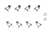NEU - Bosch 1987474363 ZubehöRsatz, Scheibenbremsbelag FüR Toyota