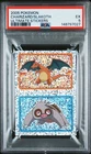 New Listing2005 POKEMON MERLIN ULTIMATE STICKERS CHARIZARD/SLAKOTH PSA 5 EX - DOTS