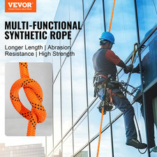 Double Braided Polyester Rope, 3/4 in x 220 ft, 20000 LBS Breaking Strength - Ou
