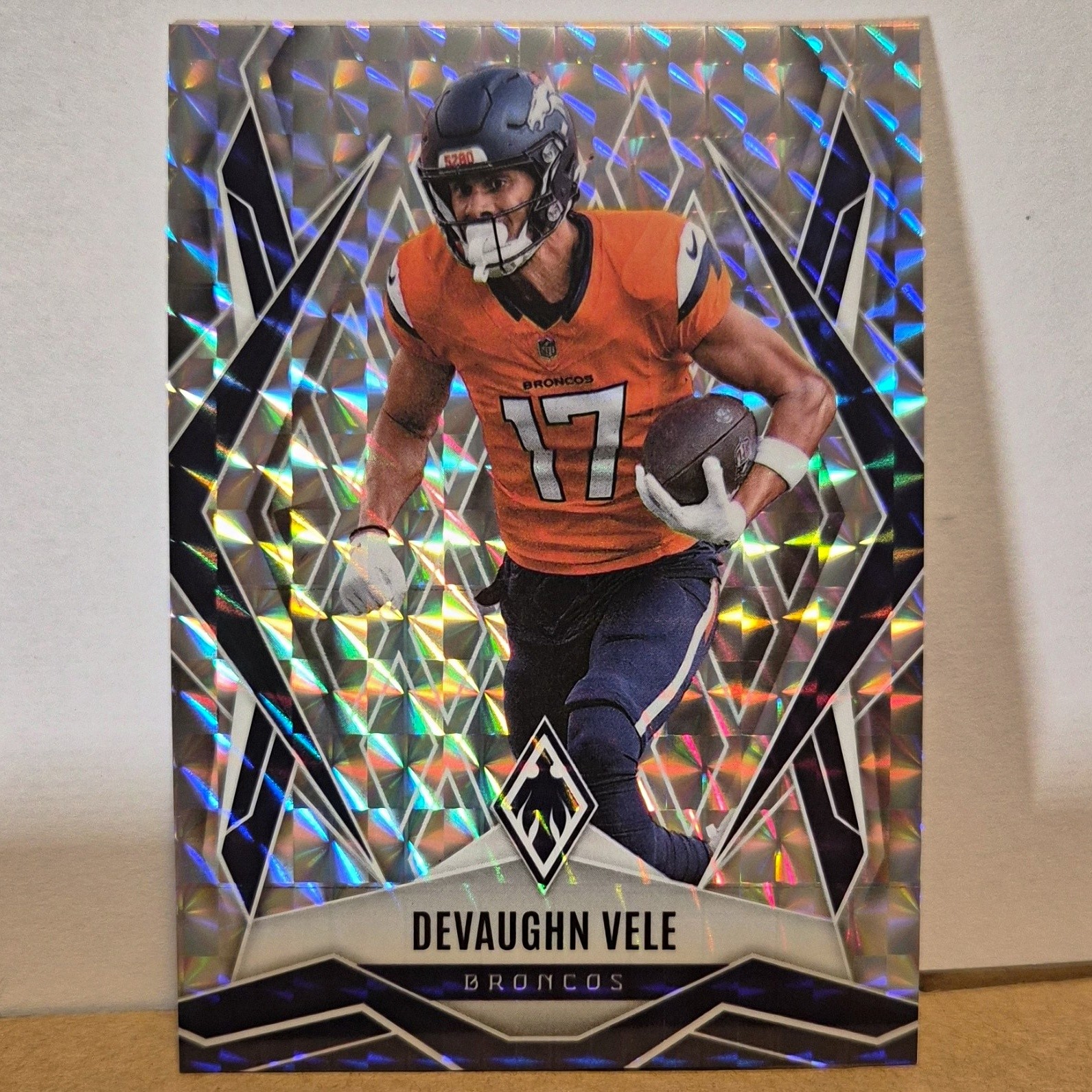 Panini 2025 Phoenix Football Rookie Devaughn Vele Denver Broncos #14